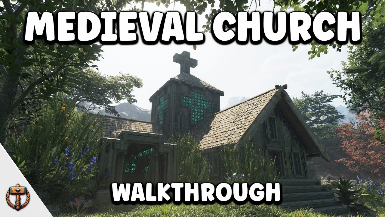 Enshrouded: Medieval Church Walkthrough (No commentary)
