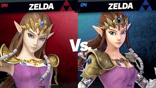 TP Zelda vs TP Zelda [Chaos Kid Member Request Quickie]: SSBU Mods By DSX8/SquidEnthusiast