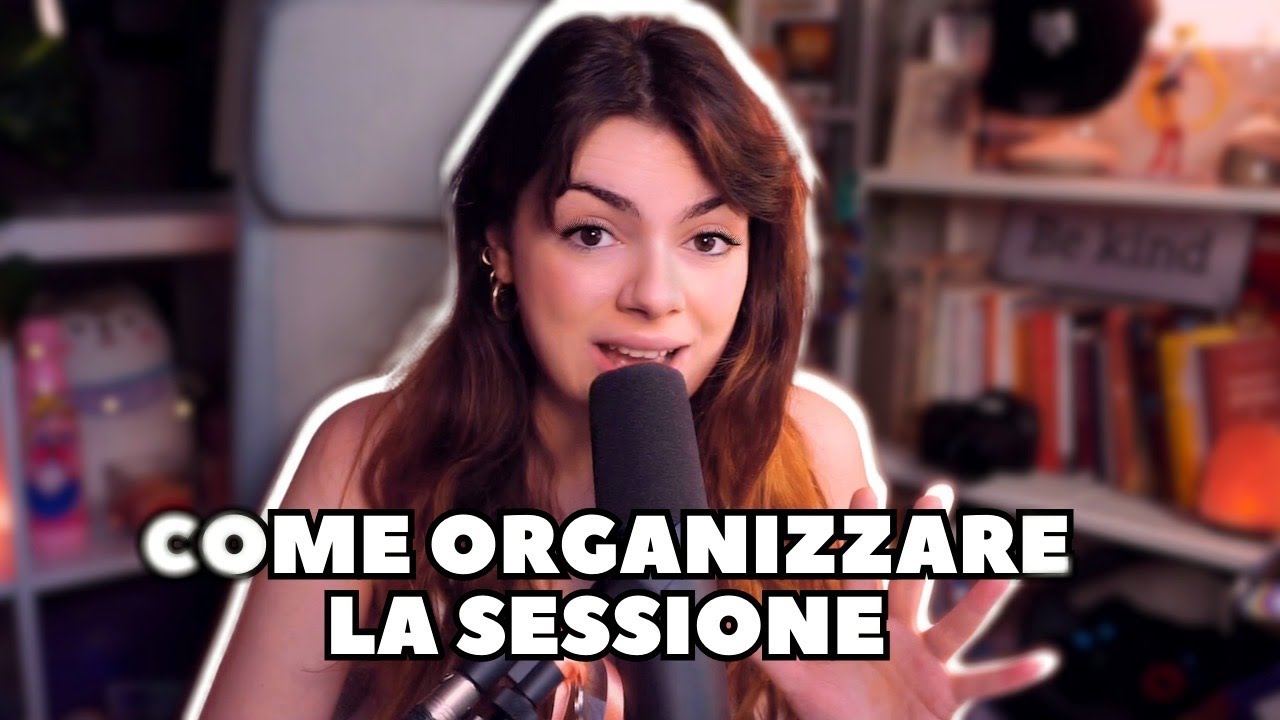 COME ORGANIZZARE LA SESSIONE DI STUDIO in 4 mosse