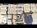 Packing My FIRST Wholesale Order in Real Time✨📦 | Sewing + ASMR | Small Business🦢