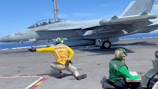 USS Abraham Lincoln Flight Ops - 09-2022