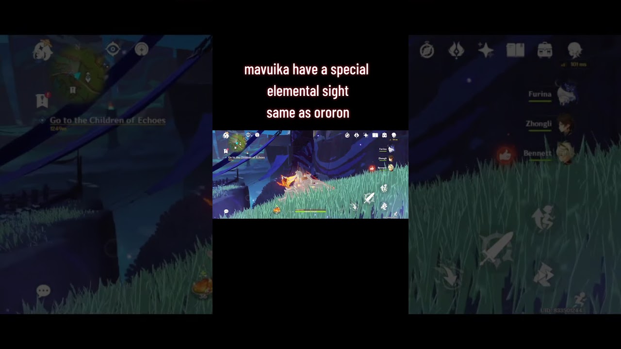 Mavuika special elemental sight same as ororon