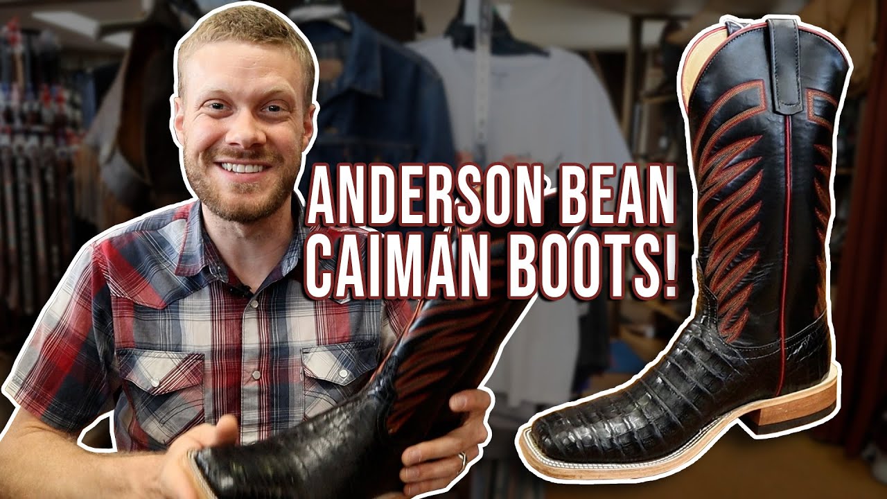 AMAZING Caiman Anderson Bean Boots! | Quick Impression - YouTube