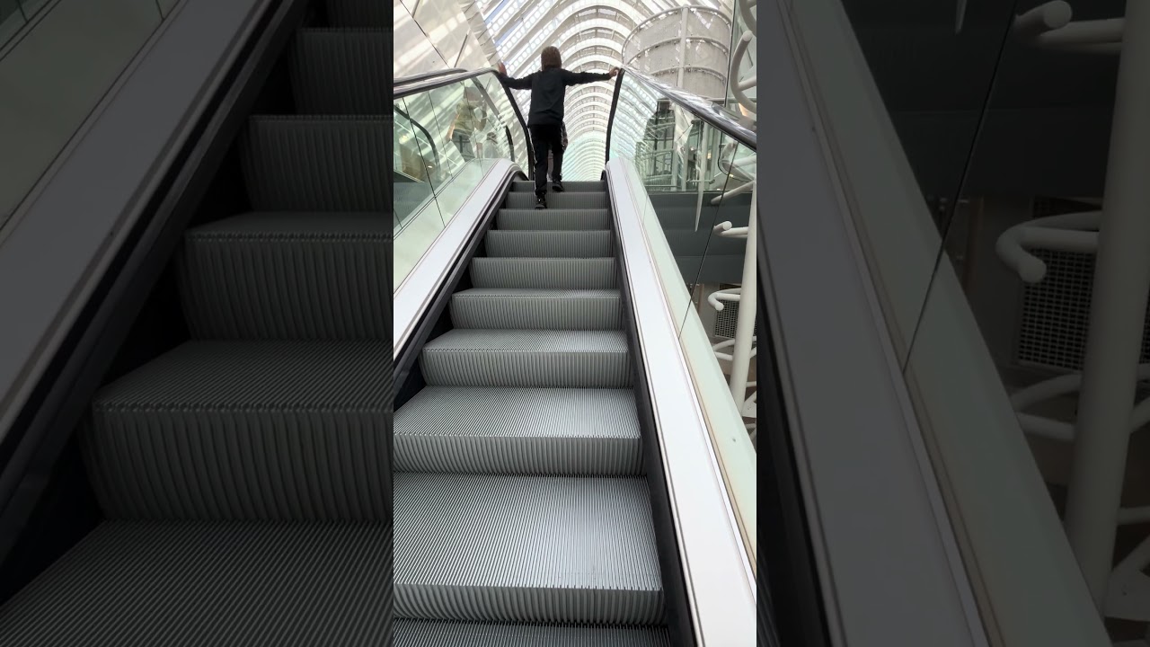 Reykjavik, Iceland | Kone Escalator | Smaralind Shopping Mall