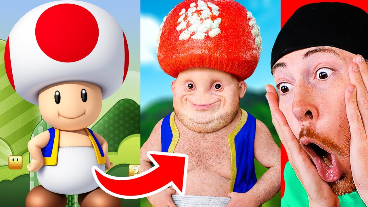 CARTOON Characters in Real Life