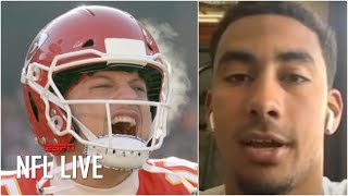 Jordan Love reacts to Patrick Mahomes comparisons ahead of the 2020 NFL draft | NFL Live