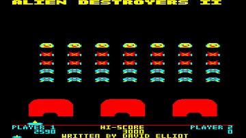Alien Destroyers II for the BBC Micro