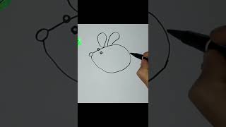 rat drawing / how to draw rat / #draw #drawing