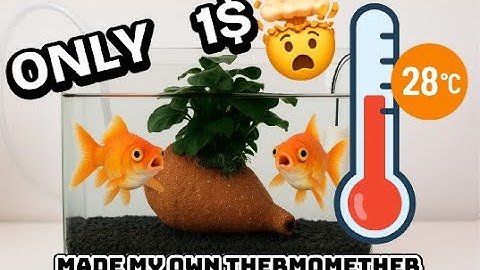 How I Built a 1$ Aquarium Temperature Sensor