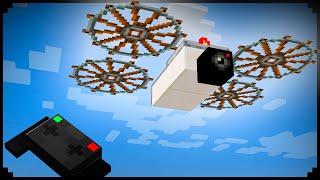 🦊Como fazer um DRONE REALISTA no MINECRAFT