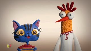 El Gallito y la Gatita | video para niños | caricatura educative | The  Cock And The Kitten Cartoon