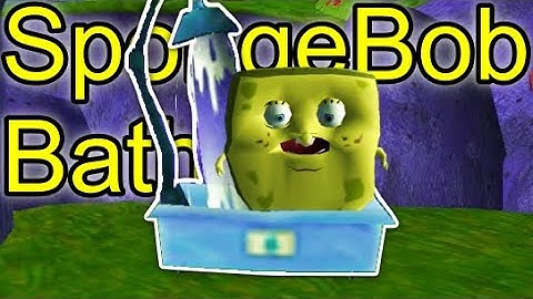 Part4 Bathe Time for SpongeBob.