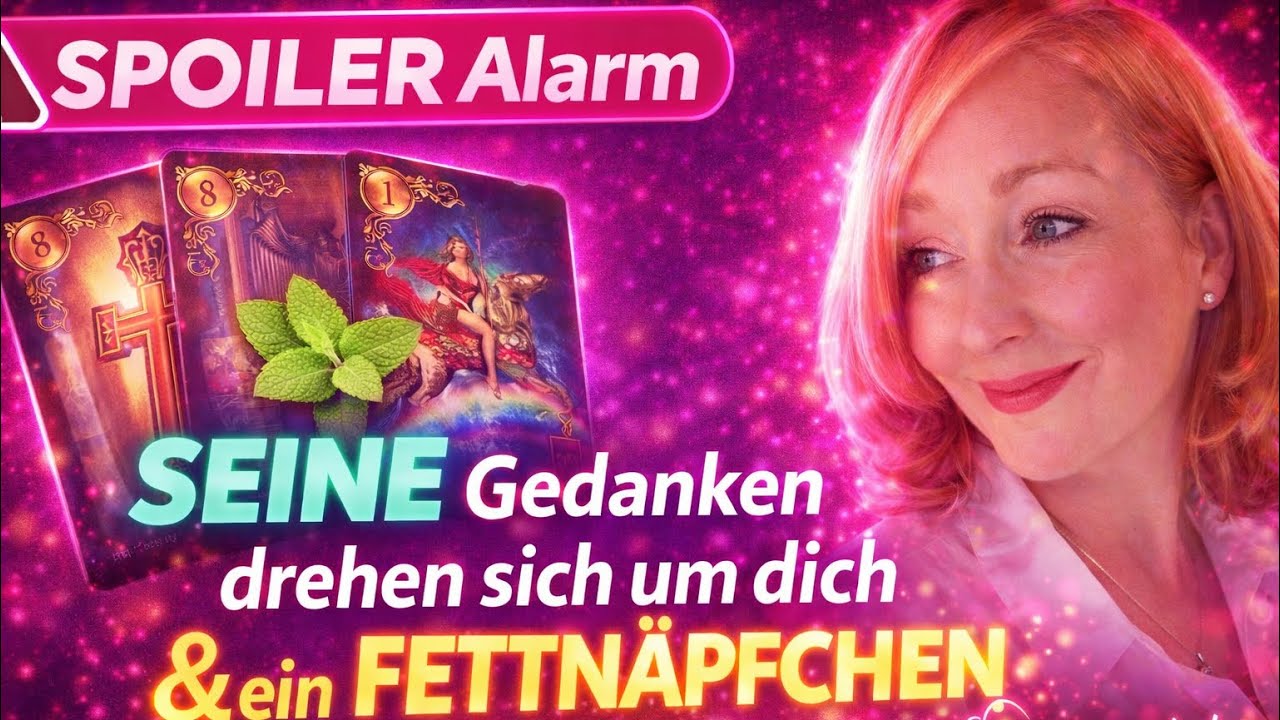 ❣️SPOILER - ALARM🚨DU bist in 99 von 100 SEINER🐰 Gedanken❤️🔥 #tarot #liebesorakel 