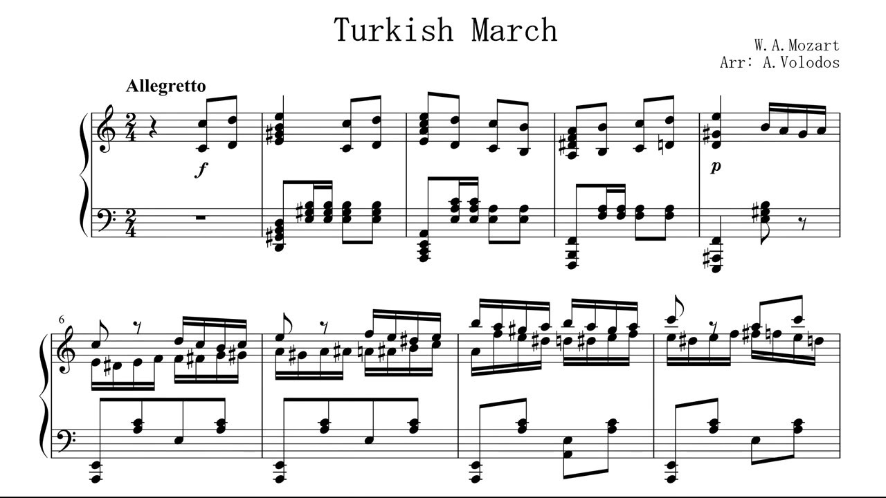 行進 曲 モーツァルト トルコ