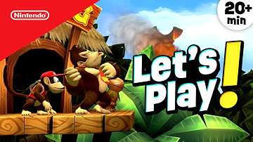 Dad & Daughter Let’s Play 😲 Donkey Kong Country Returns HD Part 1 🍌 | ‪Play Nintendo