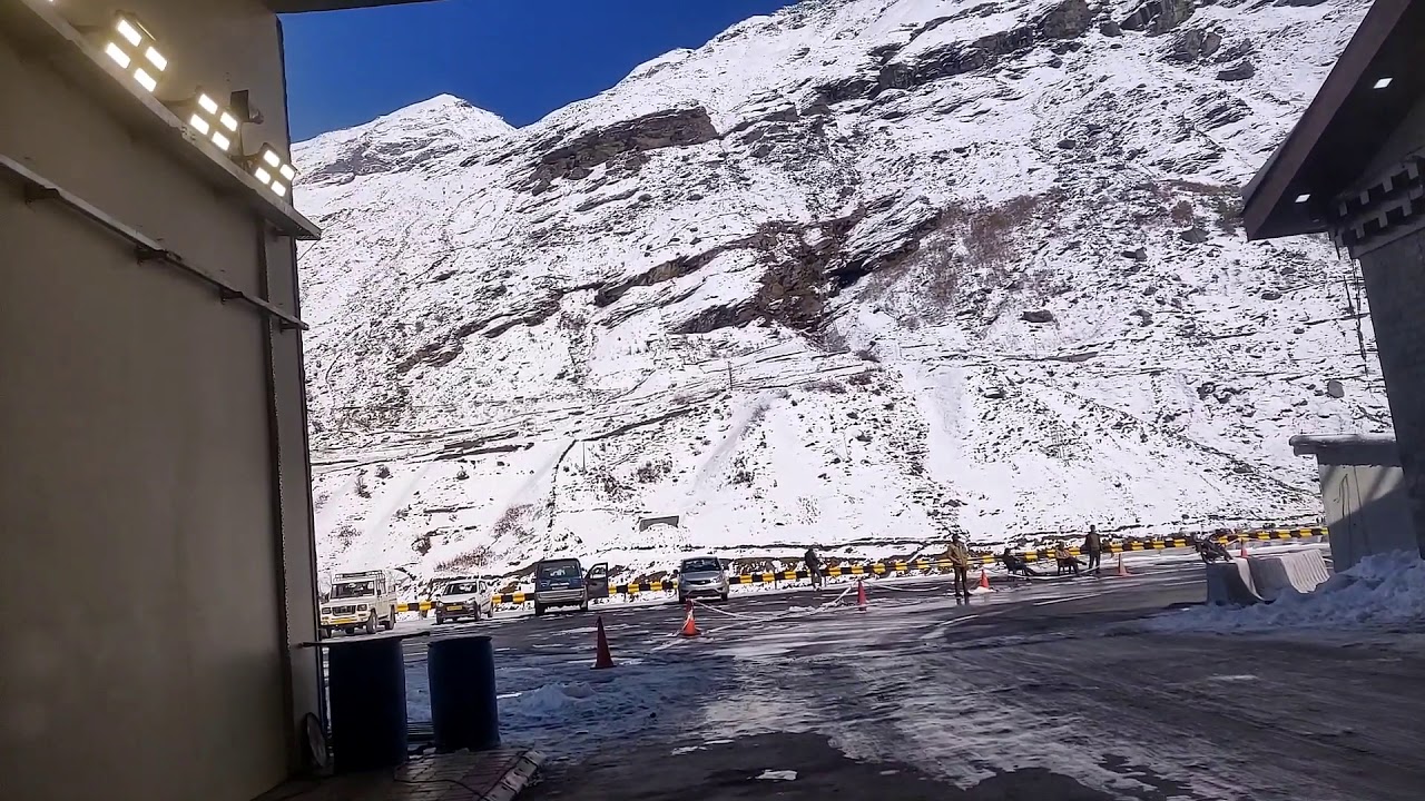 Atal Tunnel Longest tunnel above 10000 feet YouTube