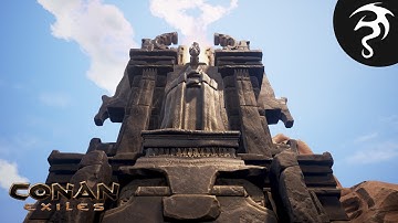 CONAN EXILES Ep6 - Temple of Set & Mek-kamoses?!