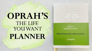 Oprah's The Life You Want™ Planner