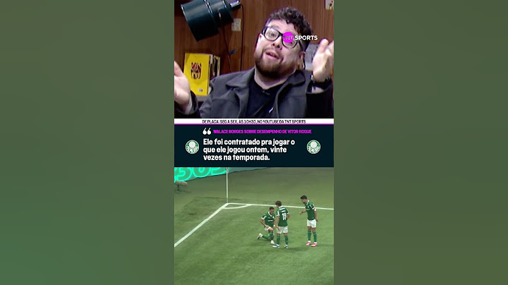 O VITOR ROQUE DESENCANTOU PELO VERDÃO?