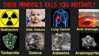 Deadly Minerals found on Earth that can Kill YOU | Torbernite | Cinnabar