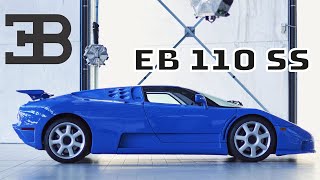 BUGATTI EB 110 SS - V12 Quadriturbo - 342 km/h 🏁 -  Auto da sogno italiane - Classicp55