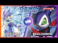 Hudie vs Beelzemon | Digimon Card Game