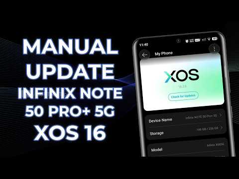 How to Update Infinix NOTE 50 Pro Plus 5G to XOS 16 (Official Manual Guide) | AUR TechTips
