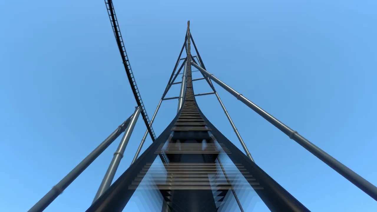 [Nolimits 2] Dark Sable - + 700 foot Intamin Ultra Looper (HD POV)