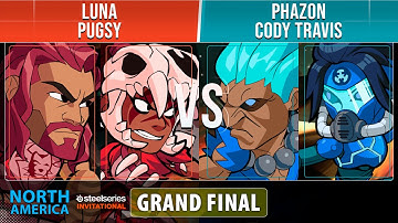 Luna & Pugsy VS Phazon & Cody Travis - GRAND FINAL  -NA- Brawlhalla SteelSeries Invitational 2022
