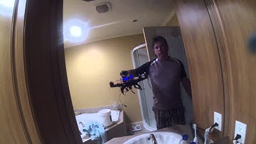 First handheld test of the Rctimer brushless gimbal.