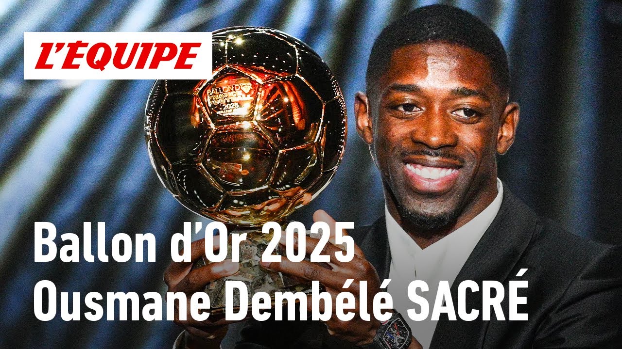 OUSMANE DEMBÉLÉ BALLON D'OR 2025