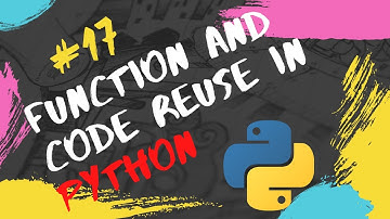 #17 Python Tutorial for Beginners | Function And Code Reuse in Python