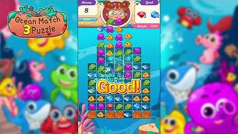 Ocean Match-3 Puzzle