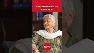 Justice Usha Mehra On NCERT VS SC