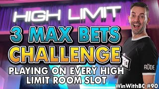 😱 3 Max Bet Spins on EVERY High Limit Slot Machine 🎰
