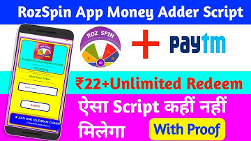 RozSpin App Money Adder Script | USA Number Script | Rozspin Refer Script | Free Fire Diamond
