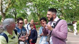 My Problem With Islam! Ali Dawah And Visitor Lady  Speakers Corner Sam Dawah