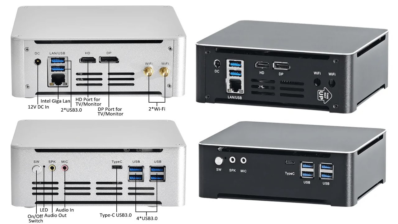 Introducing Mini PC: A Fan Mini PC with Multiple CPU Options and Dual ...