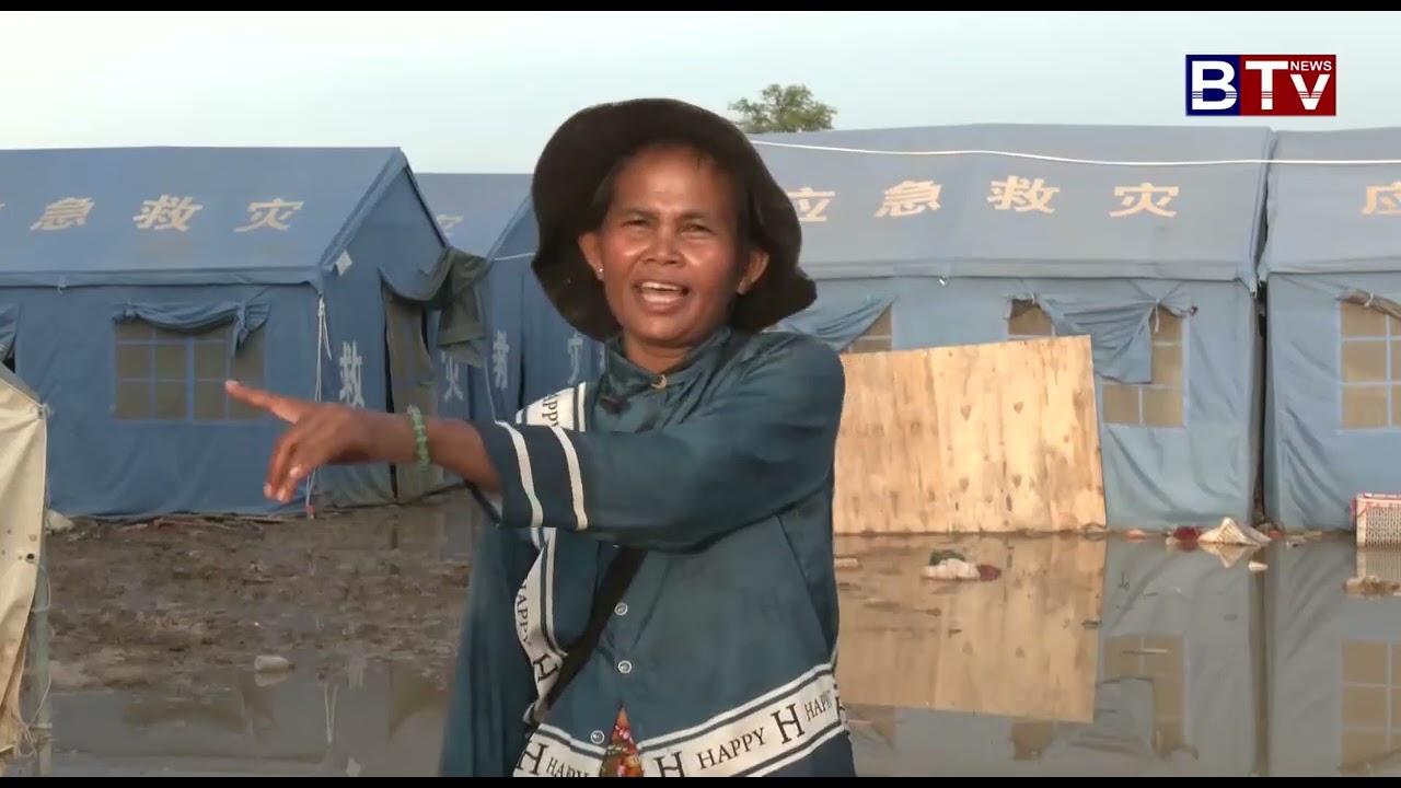 WATCH សម្តេចកិត្តិព្រឹទ្ធបណ្ឌិត ផ្តល់អំណោយមនុស្សធម៌បន្ទាន់ដល់ប្រជាជនភៀសសឹក ៣,០០០ គ្រួសារ នៅខេត្តបន្ទ