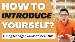 How to Give a 60 Seconds Self-Introduction in a Job Interview | Corporate Growth and Excellence Wealth