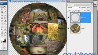 3D photo ball and reflection in Photoshop - Week 27