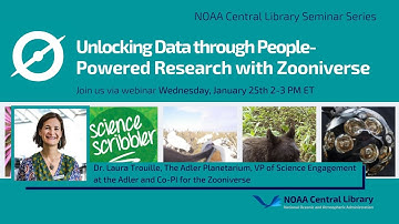 Unlocking Data through People-Powered Research with Zooniverse