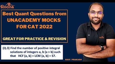 Advance Level Questions for CAT 2022  - 3 I 90 days to CAT 2022 I Quantitative Aptitude Preparation