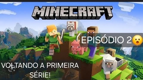 EU VOLTEI NA MINHA PRIMEIRA SÉRIE DE MINECRAFT DO CANAL!!!
