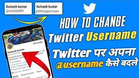How To Change Twitter Username 2023 | Twitter Par Username Kaise Change kare