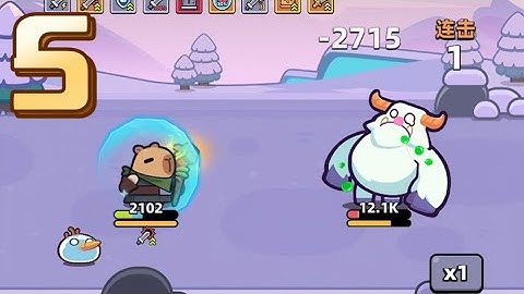 ✅ Capybara Go / Gameplay Walkthrough / Part 5 / 卡皮巴拉 Go / 4 霜峰山