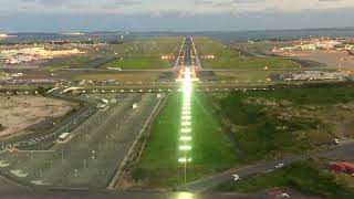 Beechcraft Duchess VH-DVF Landing Runway 16R at YSSY