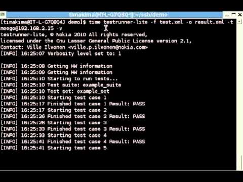 Improved host based testing with testrunner-lite and libssh2