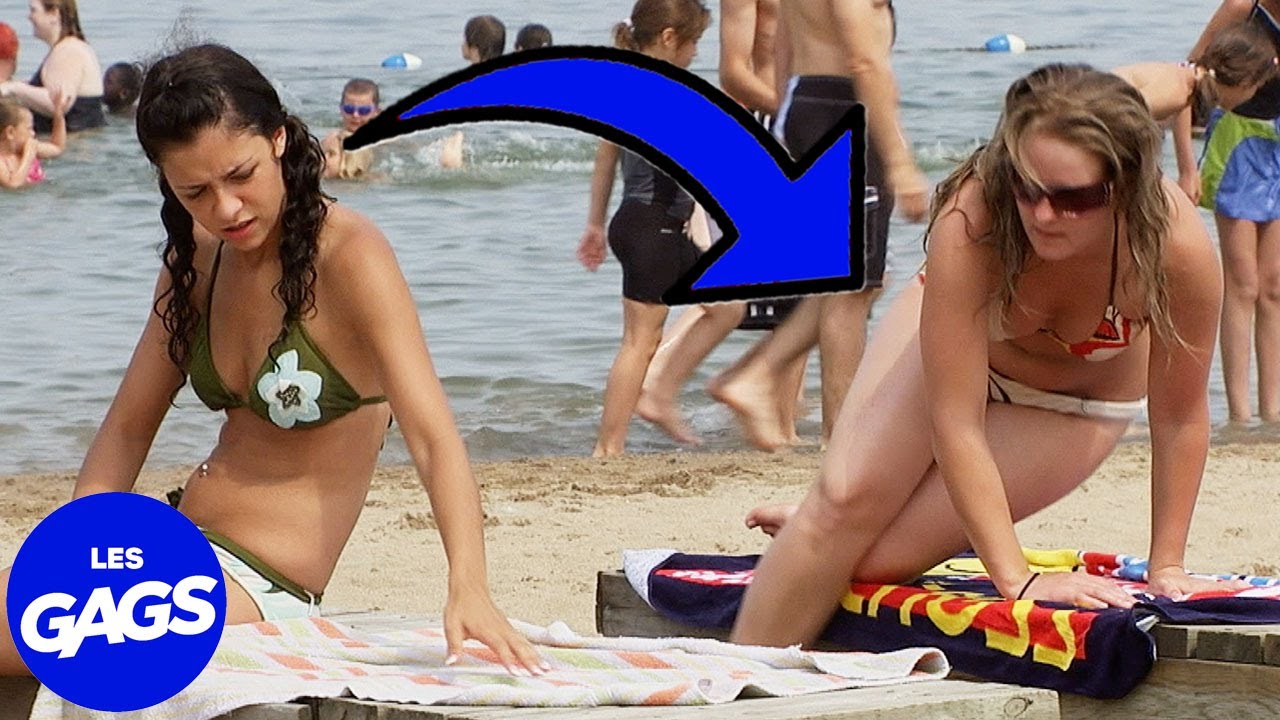 Moufette à la plage. | Juste Pour Rire Les Gags - YouTube