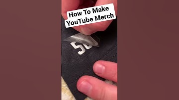 How To Make Your Own YouTube Merch